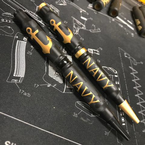 308 Navy Camo Pen