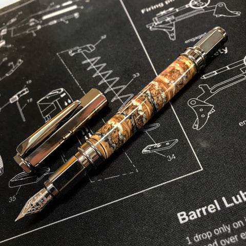 Wooly Mammoth Tooth Fountain Pen or Rollerball Pen