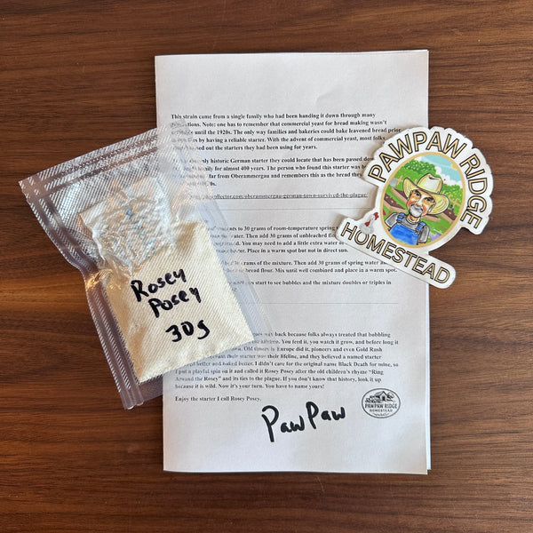 Pawpaw Ridge Sour Dough Starter