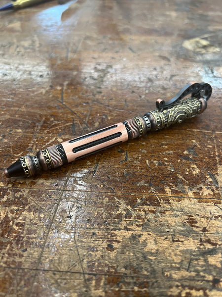 Steampunk  Pump Click Pen