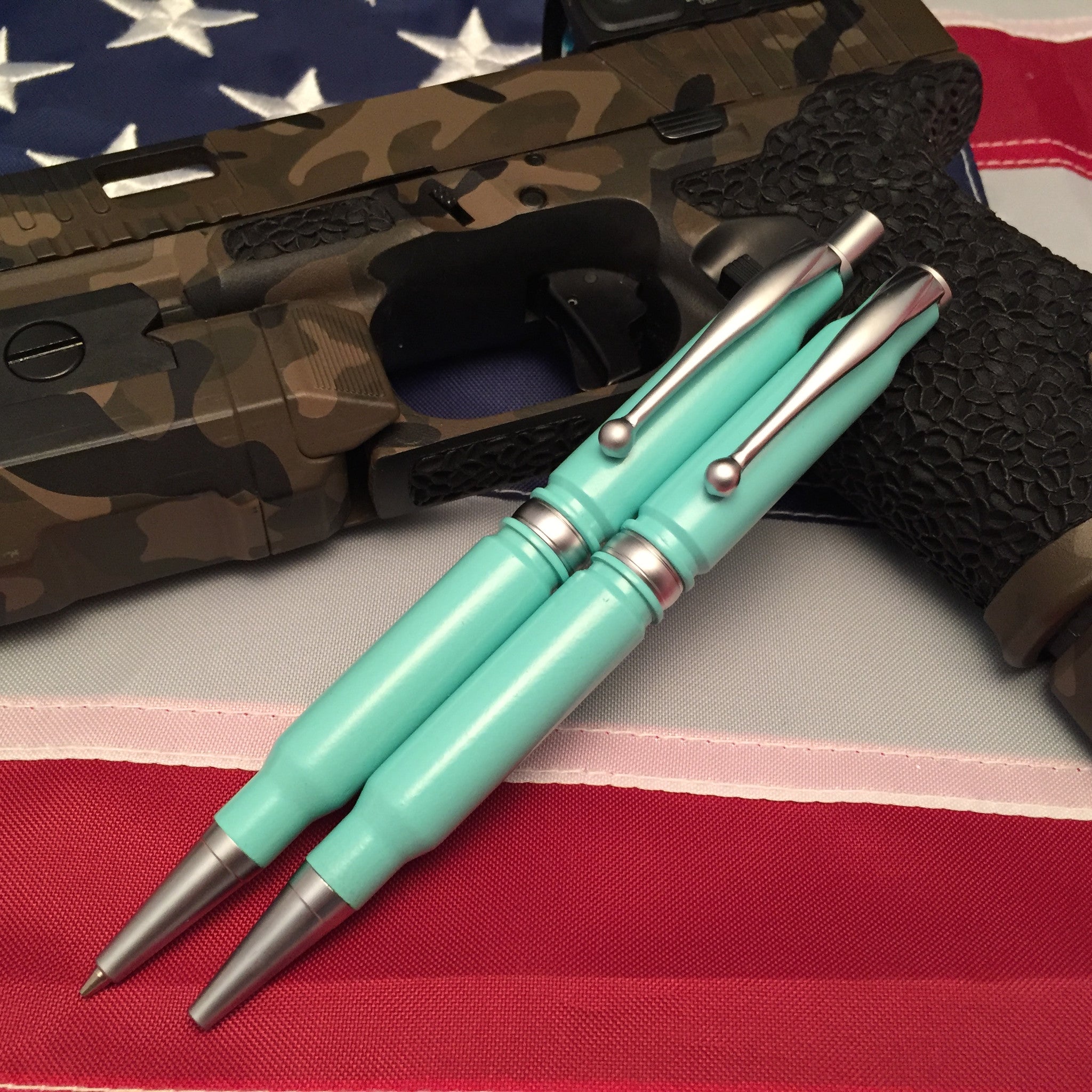 Bullet Pen and Pencil Sets - High Caliber Craftsman Bullet Pen and Pencil Sets - High Caliber Craftsman